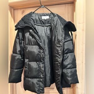 Madden girl Women's Black Puffer Jacket Xl